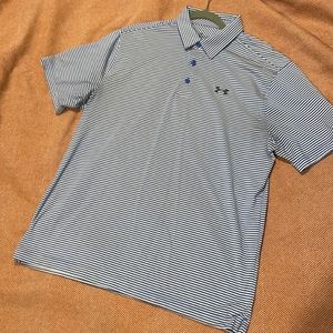 Men’s Under Armour Stripped Polo Shirt